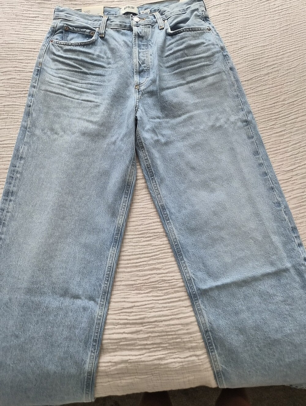 Mens AGOLDE low Slung Baggy Jeans